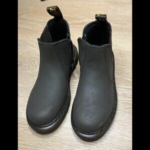 Doc Martens 2976 J Wildhorse Lamper Dark Brown US Youth Size 13 UK 12 EU 31 NEW